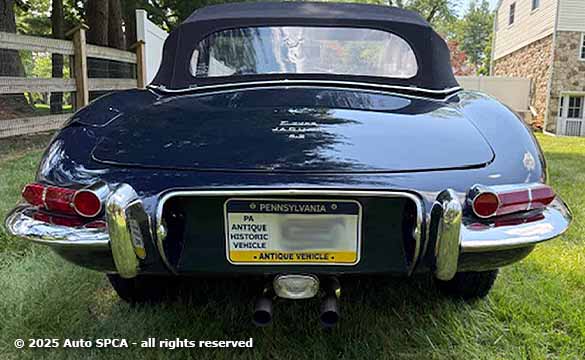 1967 Jag XKe Convertible Photograph