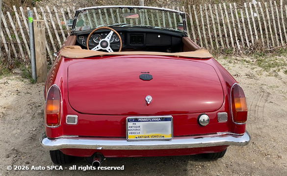 1981 Triumph TR7 Convertible Photograph