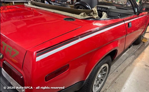 1981 Triumph TR7 Convertible Photograph